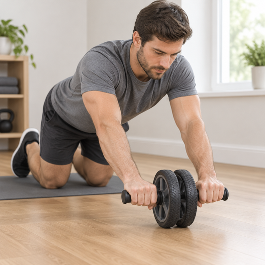 Dual-Wheel Ab Roller