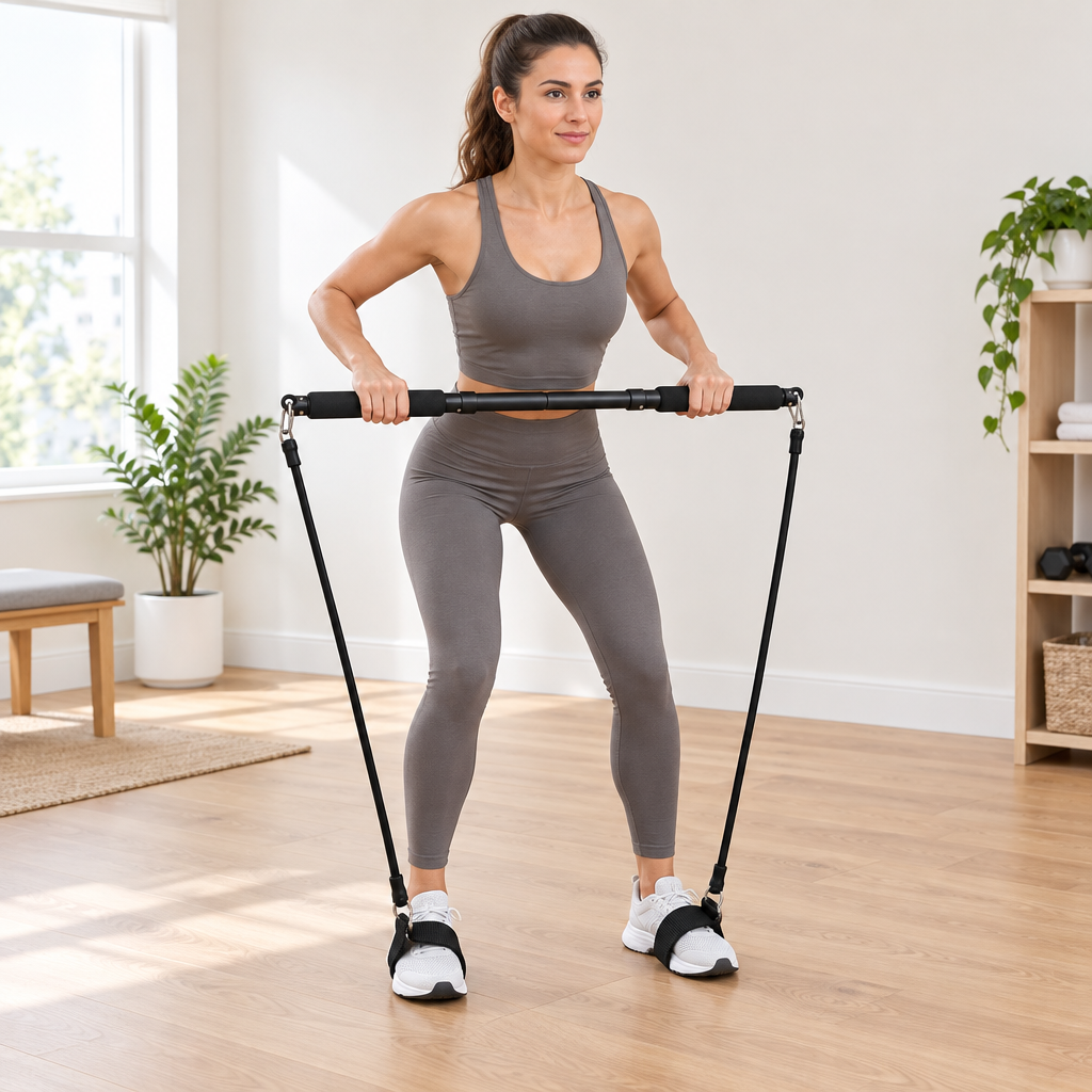 Portable Pilates Bar Kit