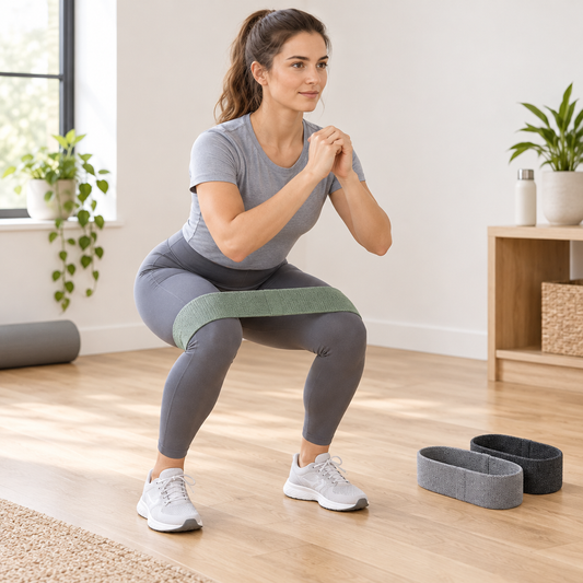 Fabric Hip Resistance Bands Set