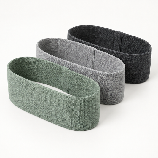 Fabric Hip Resistance Bands Set